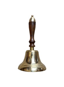 School bell wooden handle XL 33cm